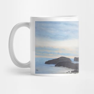 Playa de Borru, Asturias, Northern Spain: early morning Mug